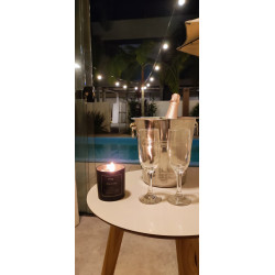 Kit romântico - balde gelo, taças, espumante